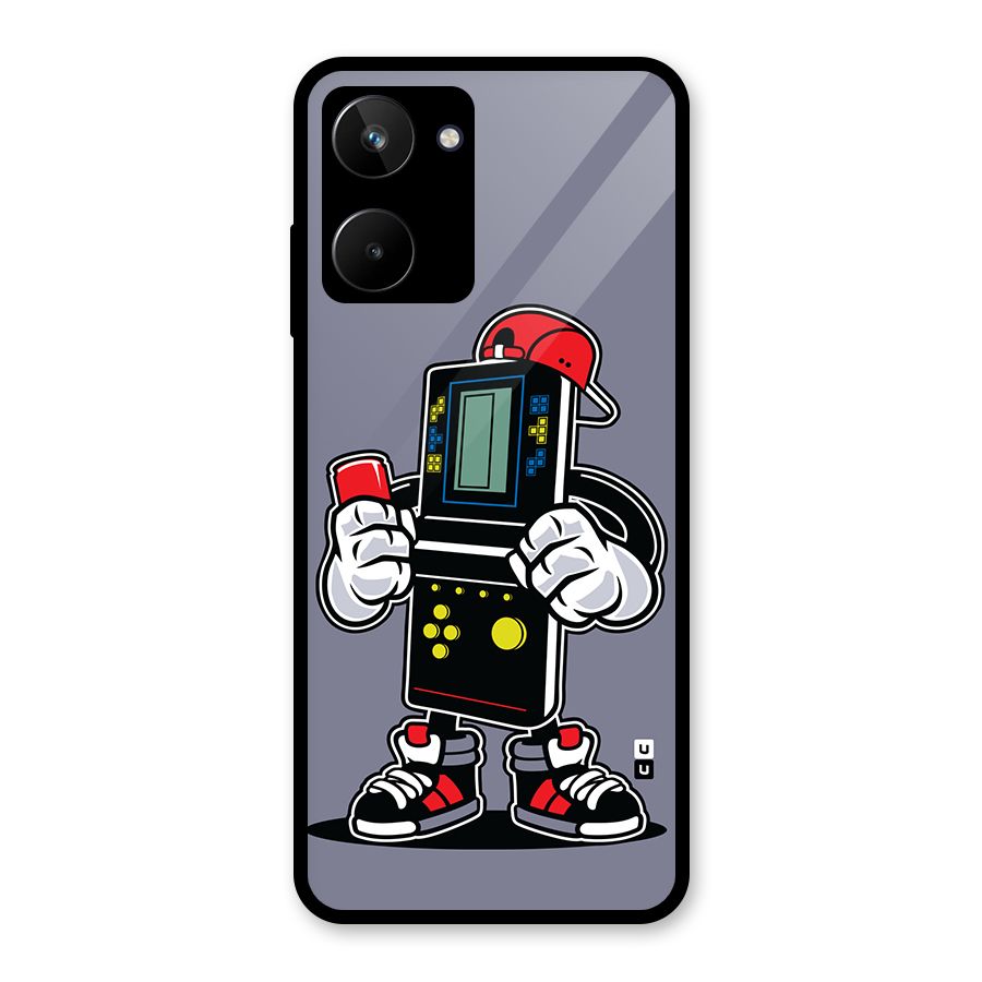 Retro Boy Glass Back Case for Realme 10