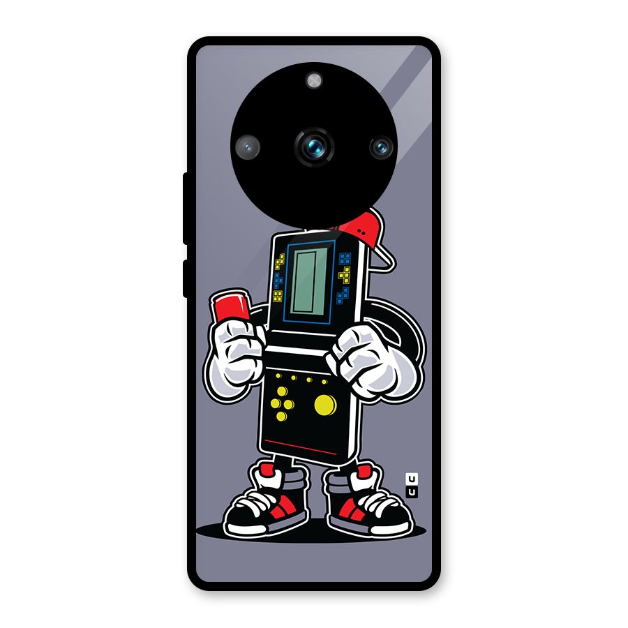 Retro Boy Glass Back Case for Realme 11 Pro