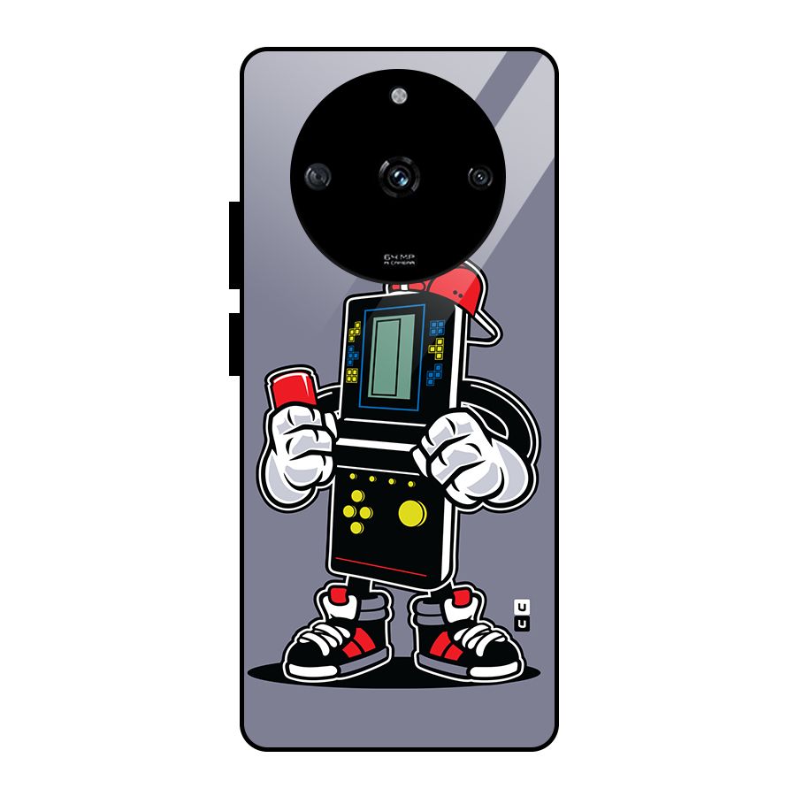 Retro Boy Glass Back Case for Realme Narzo 60 5G