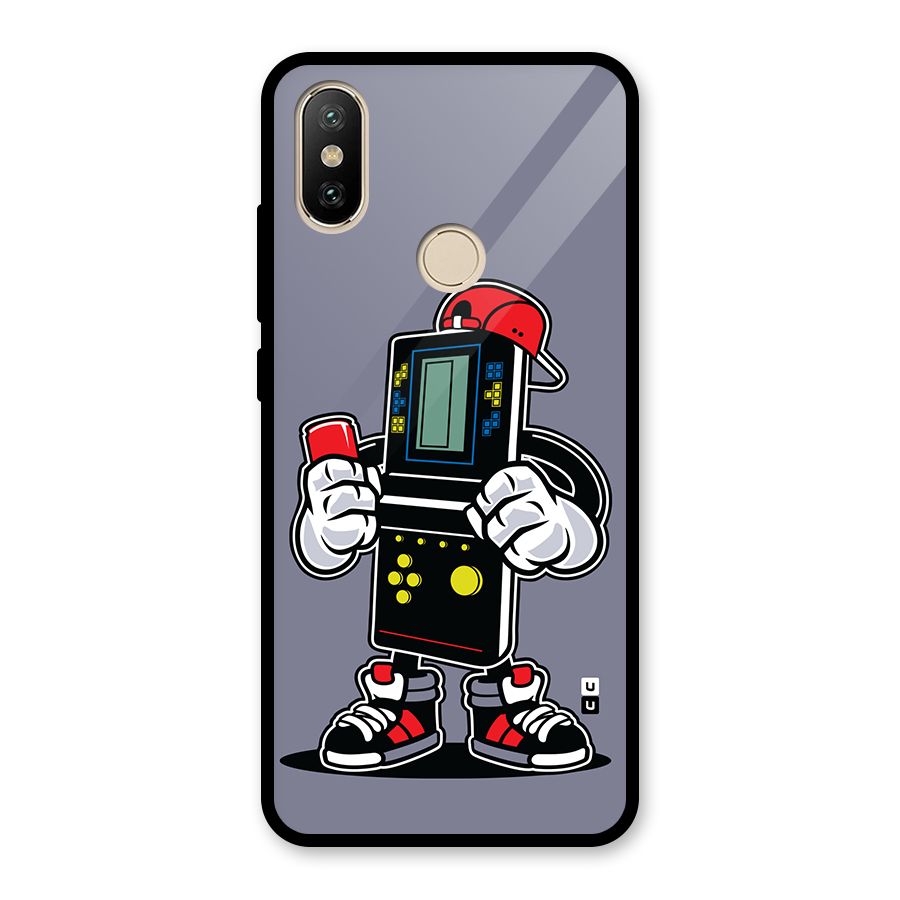 Retro Boy Glass Back Case for Redmi A2