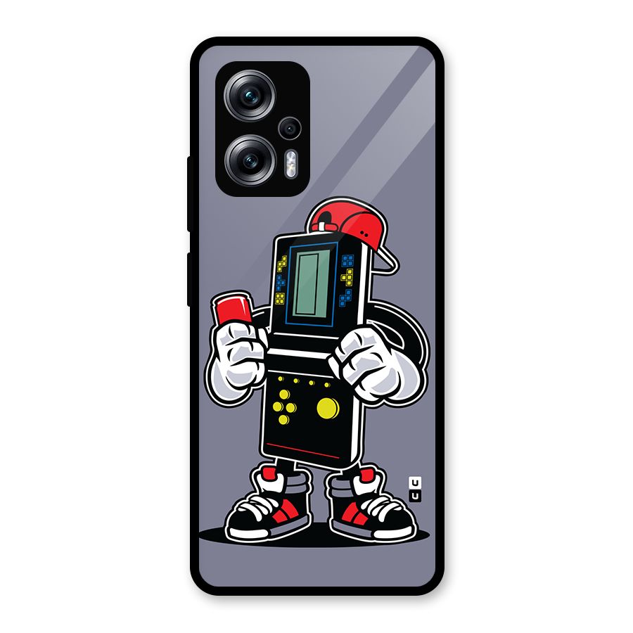 Retro Boy Glass Back Case for Redmi K50i