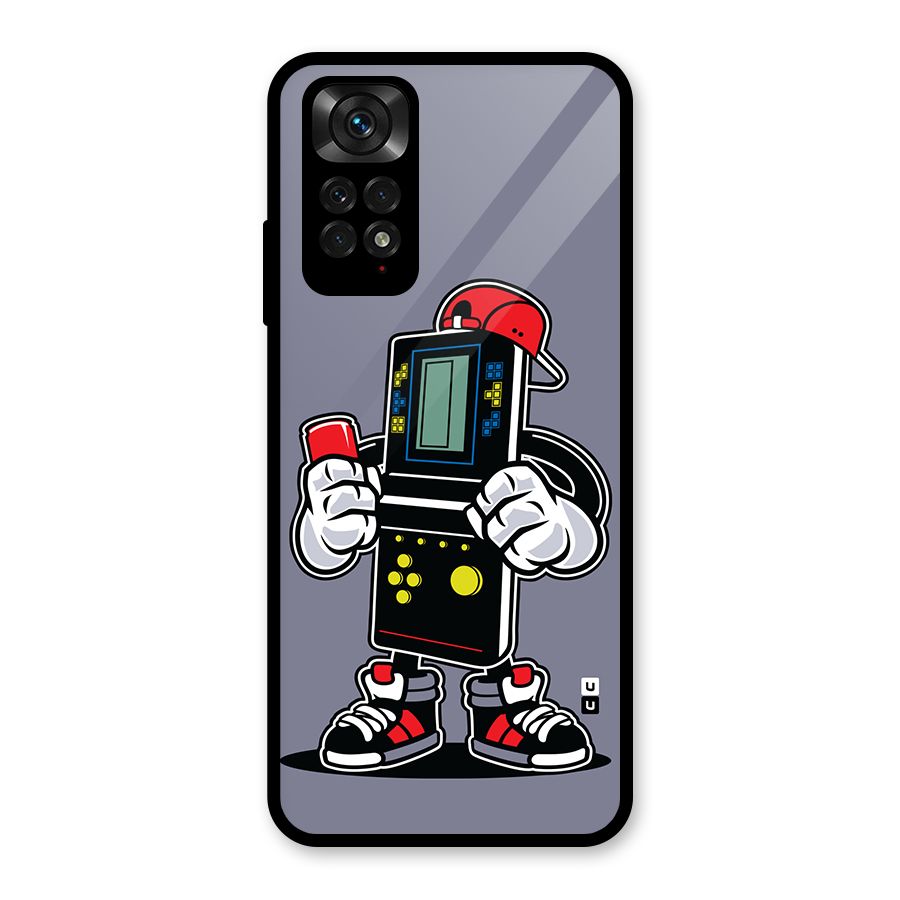 Retro Boy Glass Back Case for Redmi Note 11