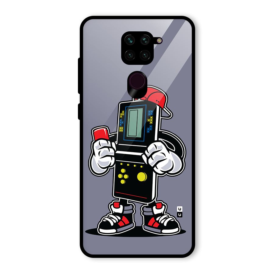 Retro Boy Glass Back Case for Redmi Note 9