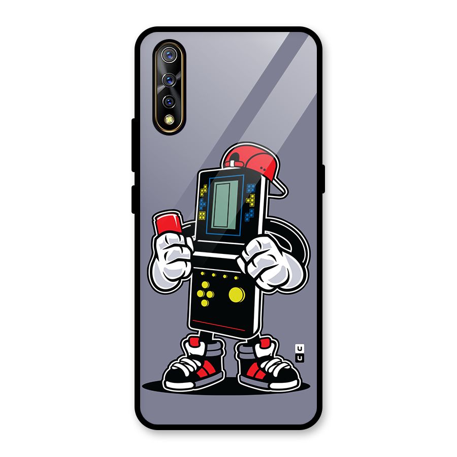 Retro Boy Glass Back Case for Vivo S1