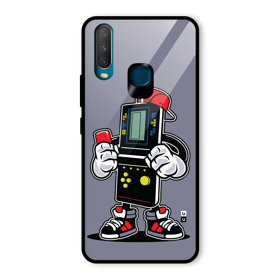 Retro Boy Glass Back Case for Vivo U10