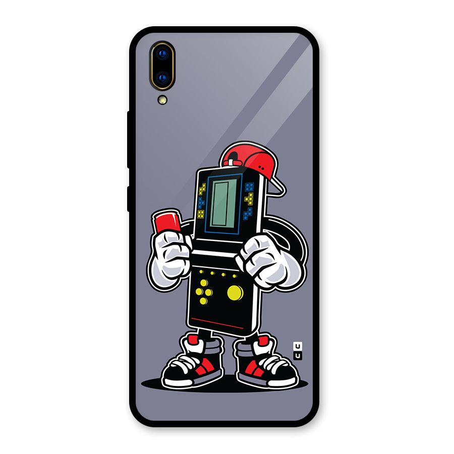 Retro Boy Glass Back Case for Vivo V11 Pro