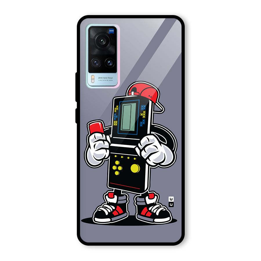 Retro Boy Glass Back Case for Vivo X60