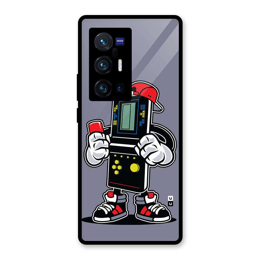 Retro Boy Glass Back Case for Vivo X70 Pro Plus