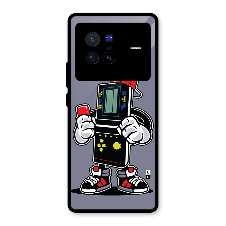 Retro Boy Glass Back Case for Vivo X80