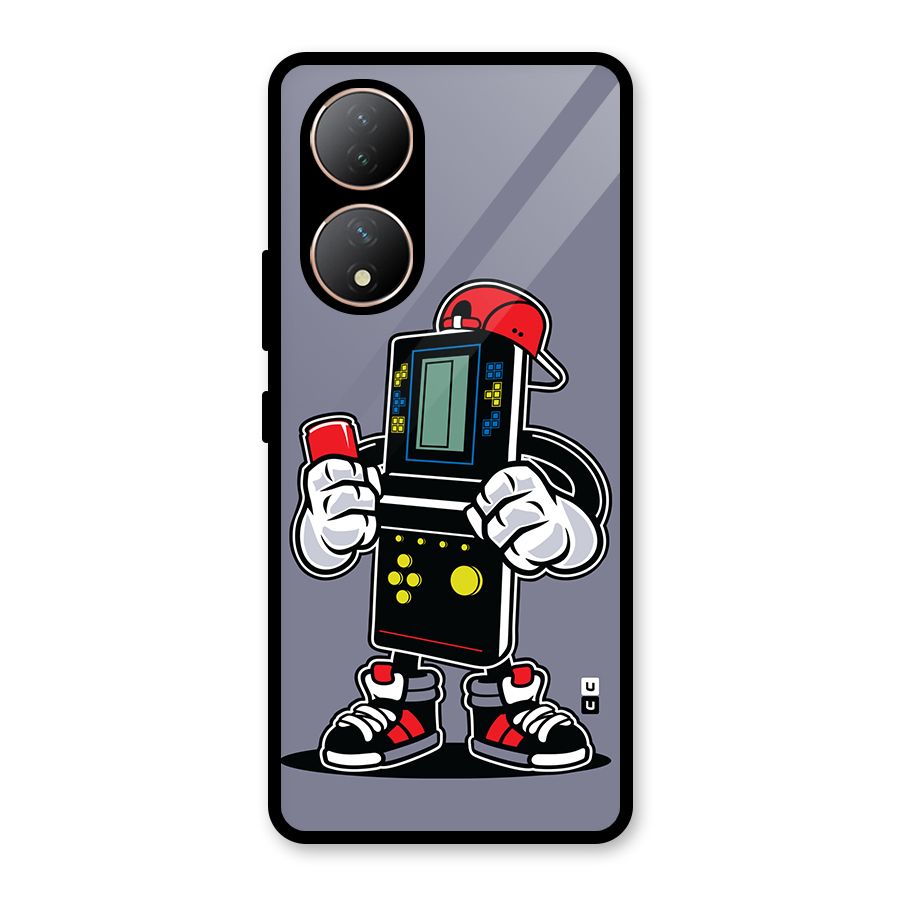 Retro Boy Glass Back Case for Vivo Y100A