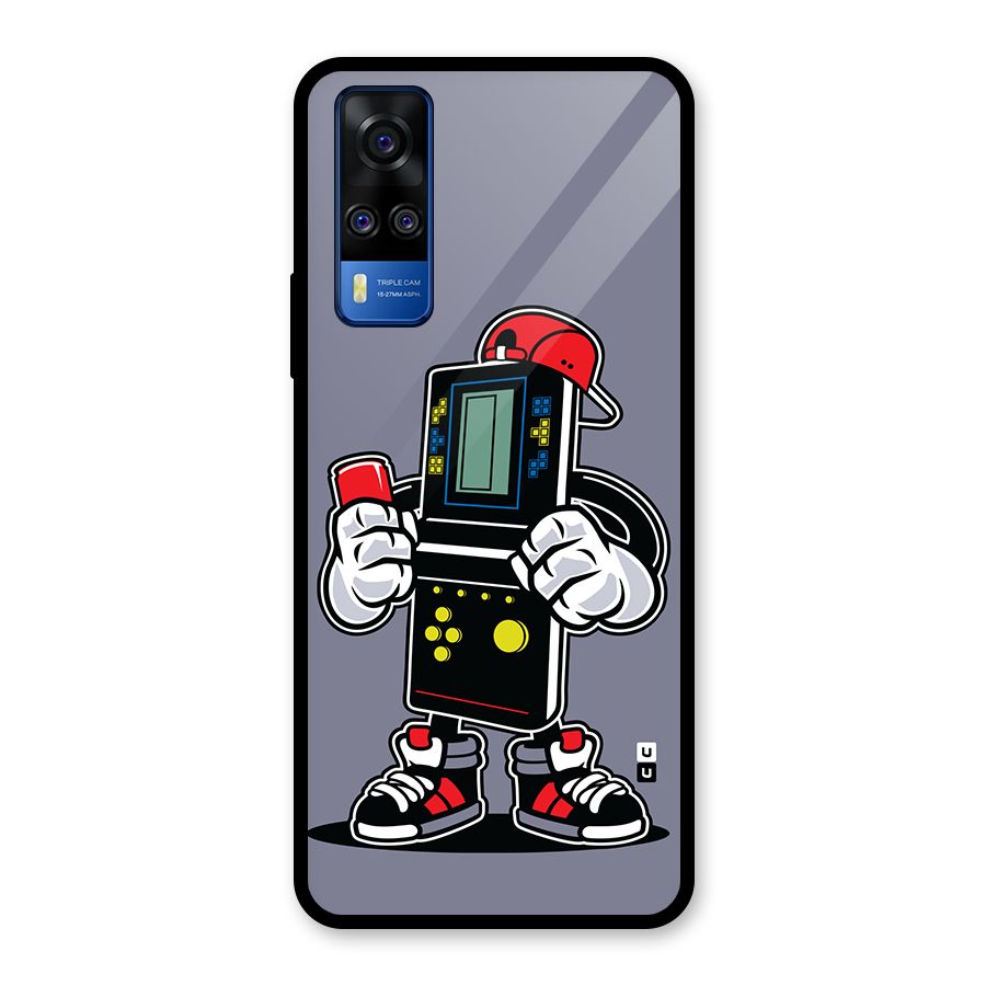 Retro Boy Glass Back Case for Vivo Y31