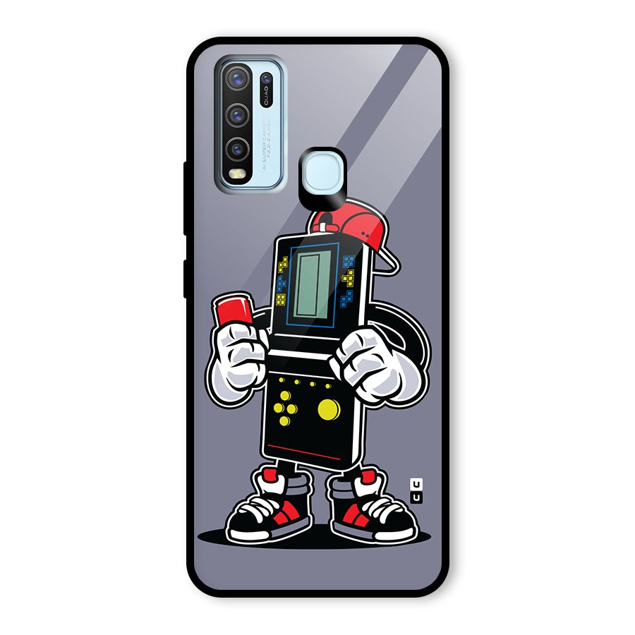Retro Boy Glass Back Case for Vivo Y50