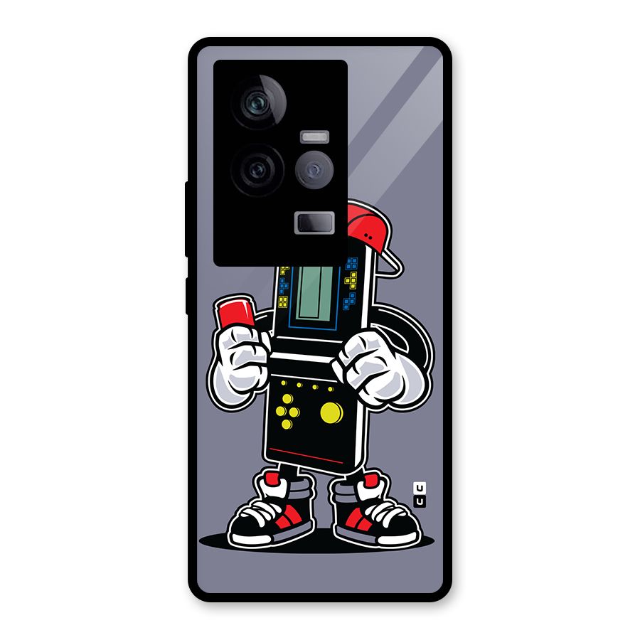 Retro Boy Glass Back Case for Vivo iQOO 11 5G