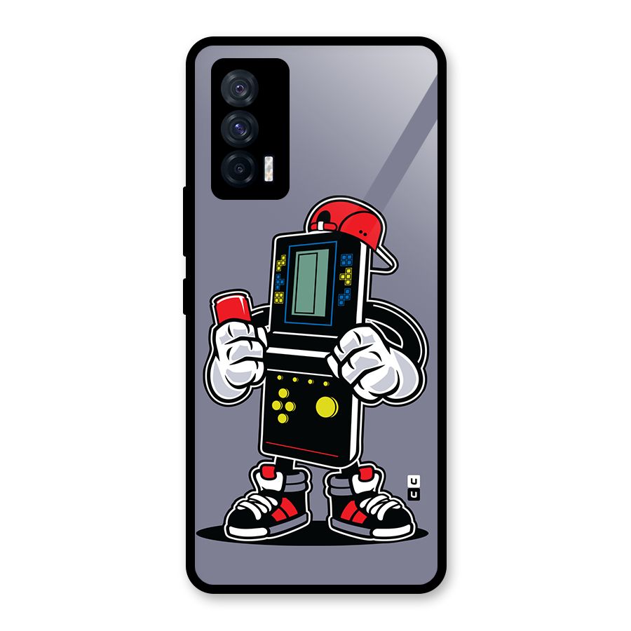 Retro Boy Glass Back Case for Vivo iQOO 7 5G