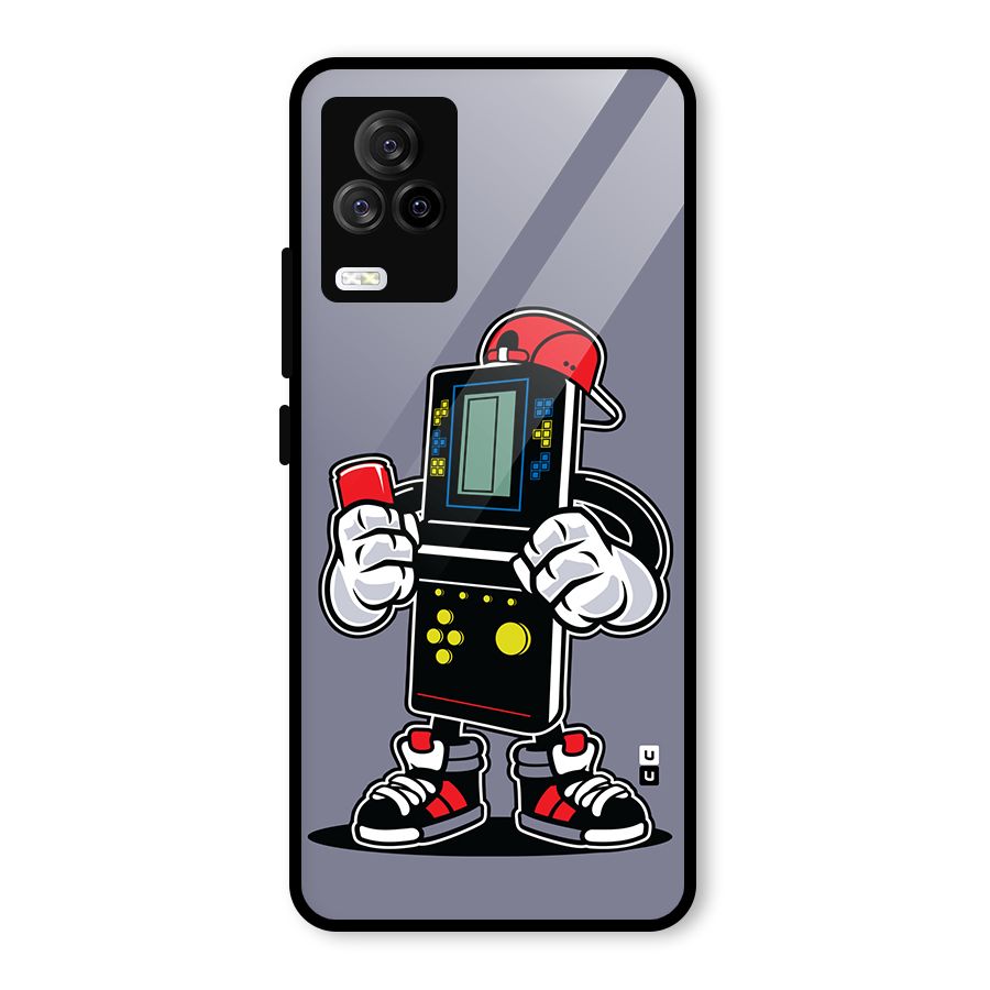 Retro Boy Glass Back Case for Vivo iQOO 7 Legend 5G