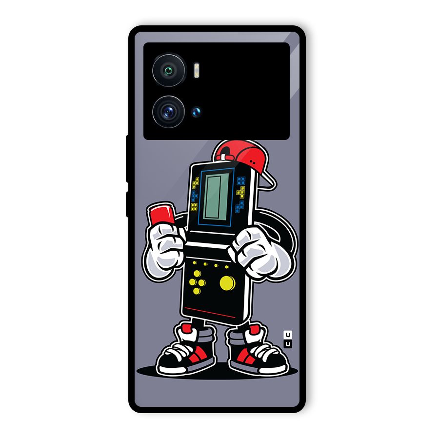Retro Boy Glass Back Case for Vivo iQOO 9 Pro