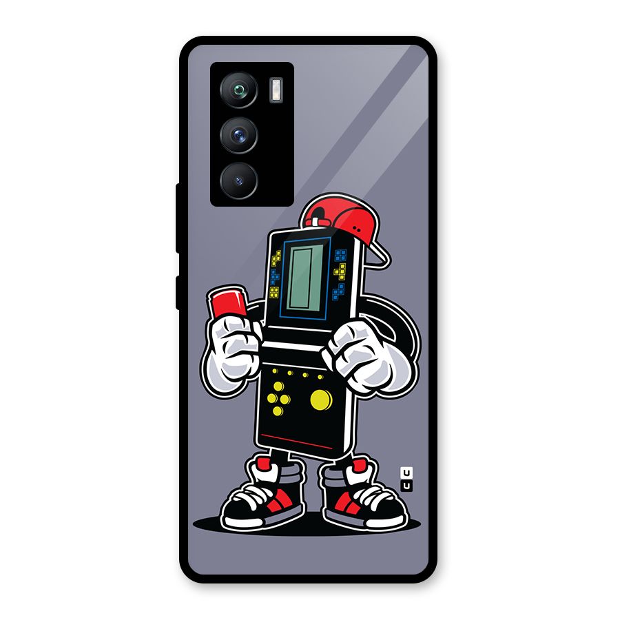 Retro Boy Glass Back Case for Vivo iQOO 9 SE