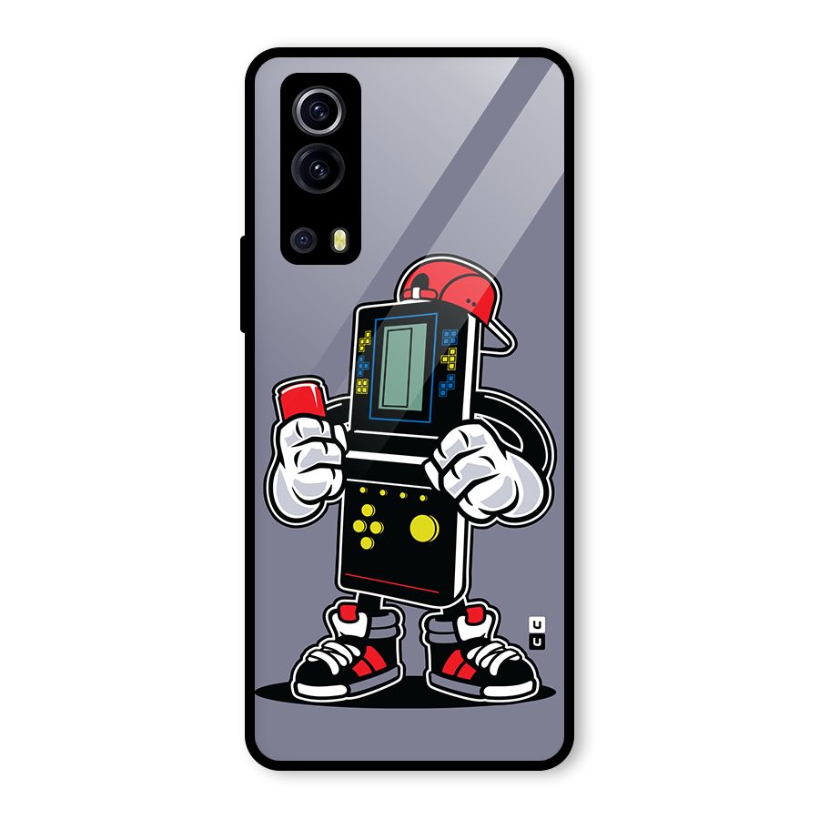 Retro Boy Glass Back Case for Vivo iQOO Z3
