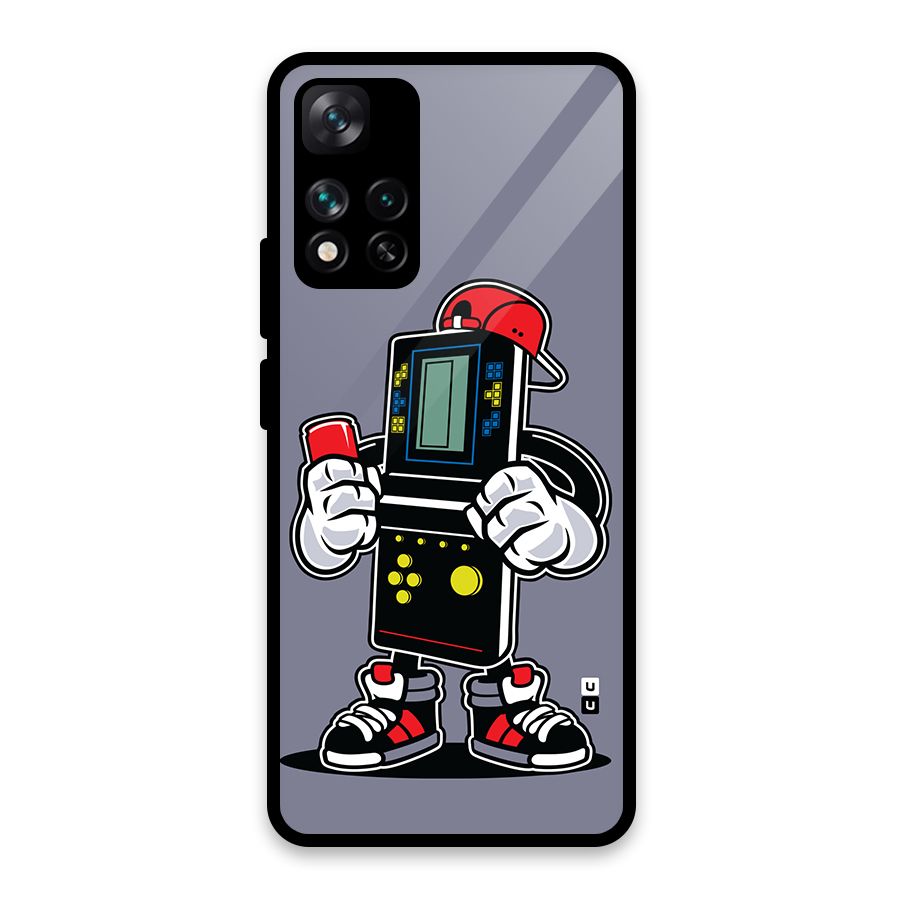 Retro Boy Glass Back Case for Xiaomi 11i 5G