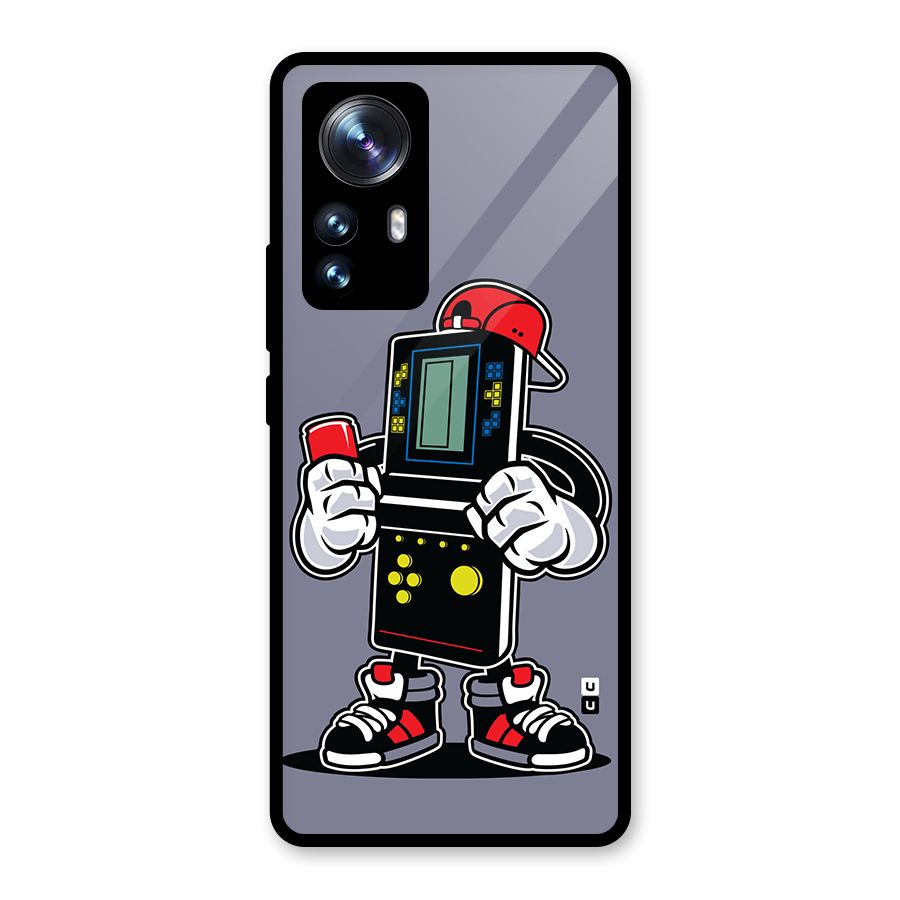 Retro Boy Glass Back Case for Xiaomi 12 Pro