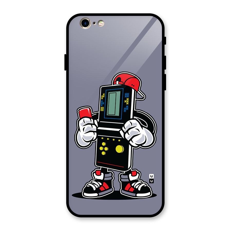 Retro Boy Glass Back Case for iPhone 6 6S