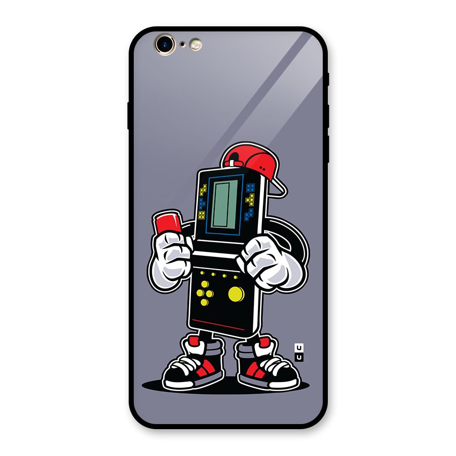 Retro Boy Glass Back Case for iPhone 6 Plus 6S Plus