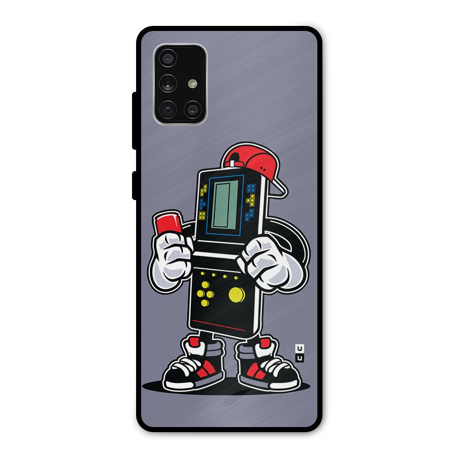 Retro Boy Metal Back Case for Galaxy A71