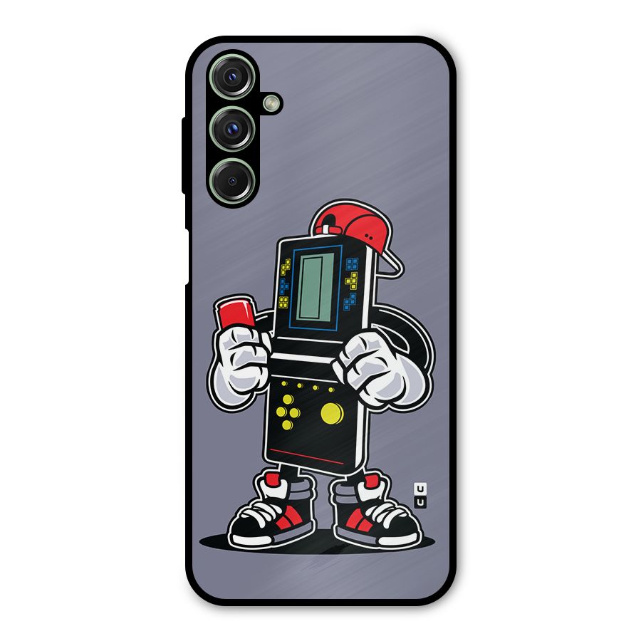 Retro Boy Metal Back Case for Galaxy M34