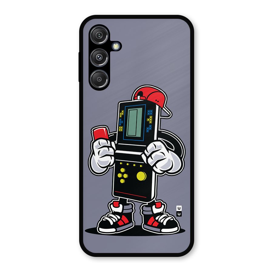 Retro Boy Metal Back Case for Galaxy M34 5G