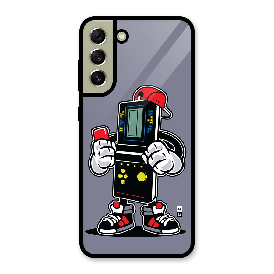 Retro Boy Metal Back Case for Galaxy S21 FE 5G (2023)
