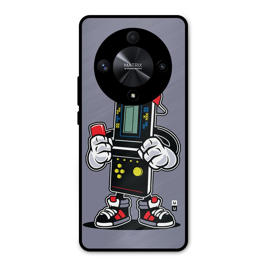 Retro Boy Metal Back Case for Honor X9b