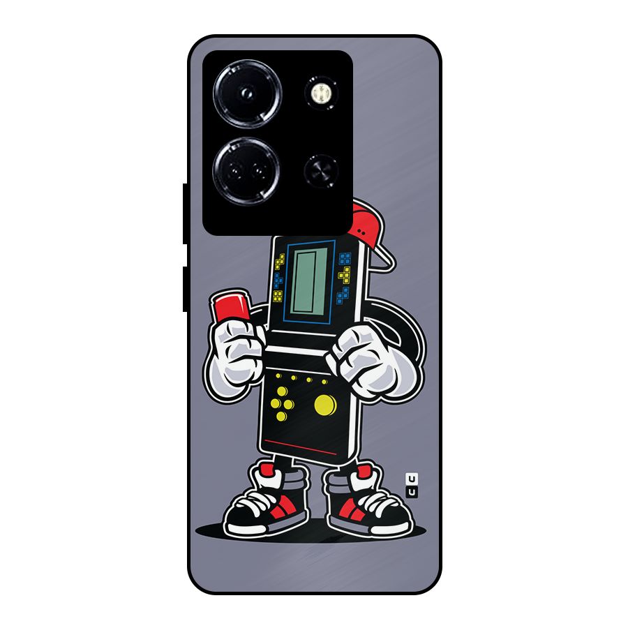 Retro Boy Metal Back Case for Infinix Note 30 5G