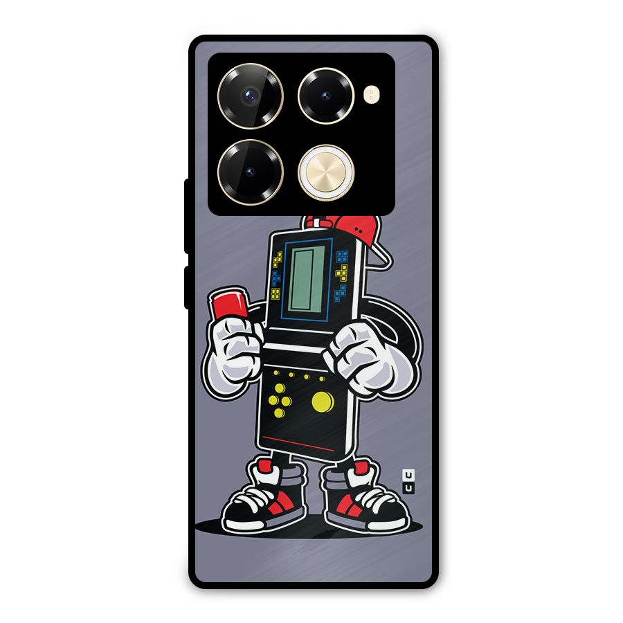 Retro Boy Metal Back Case for Infinix Note 40 Pro