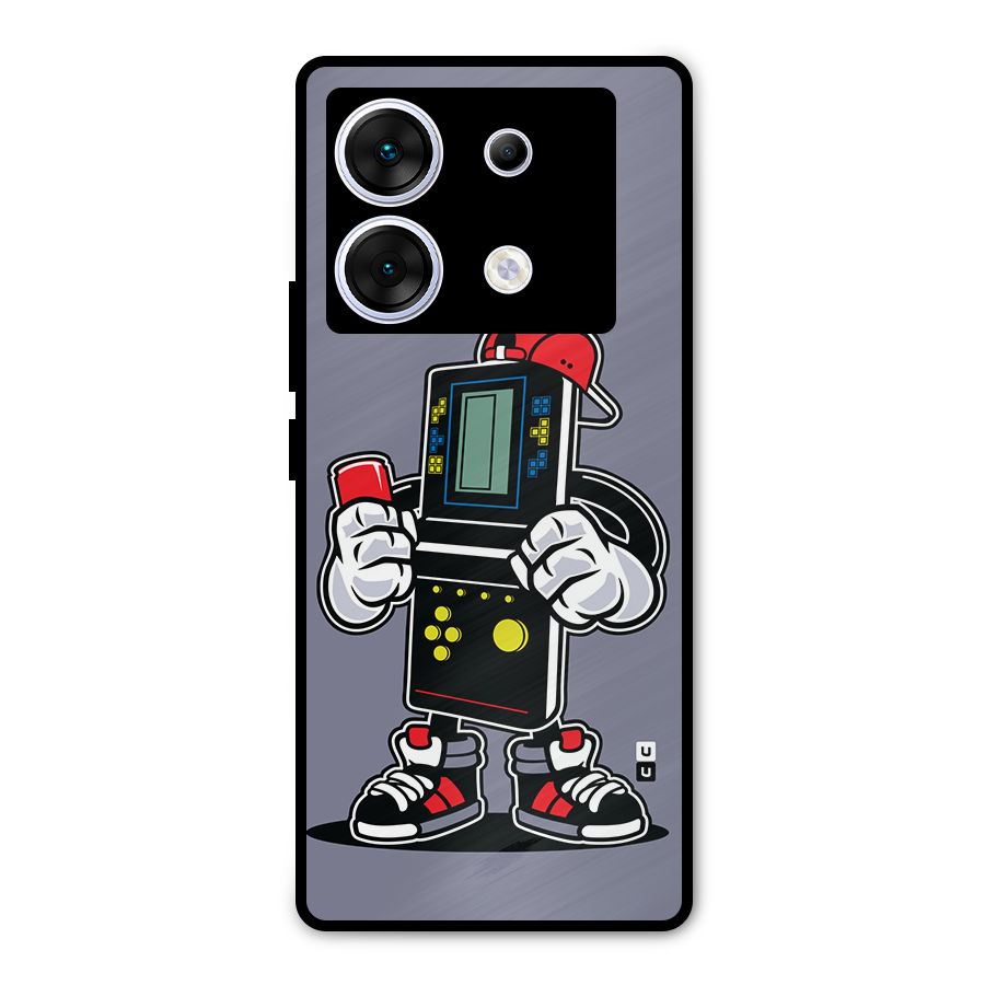 Retro Boy Metal Back Case for Infinix Zero 30 5G