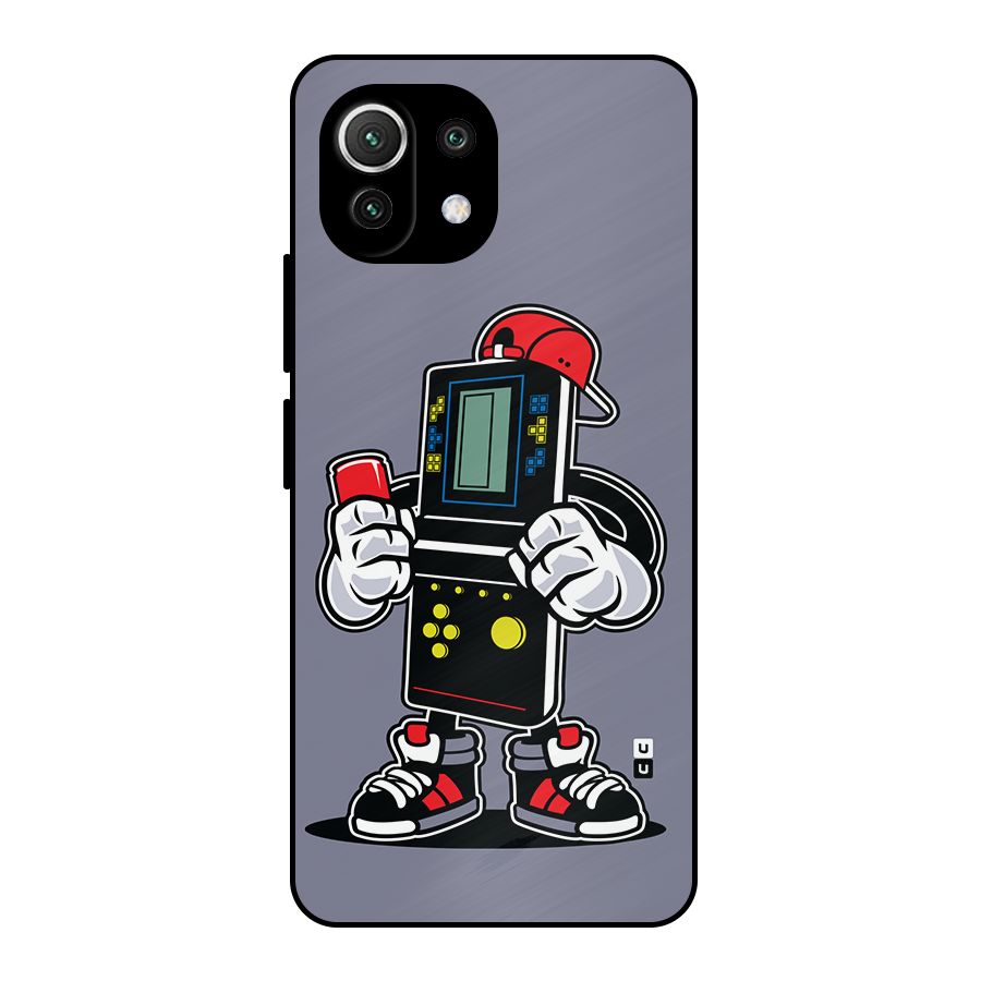 Retro Boy Metal Back Case for Mi 11 Lite NE 5G