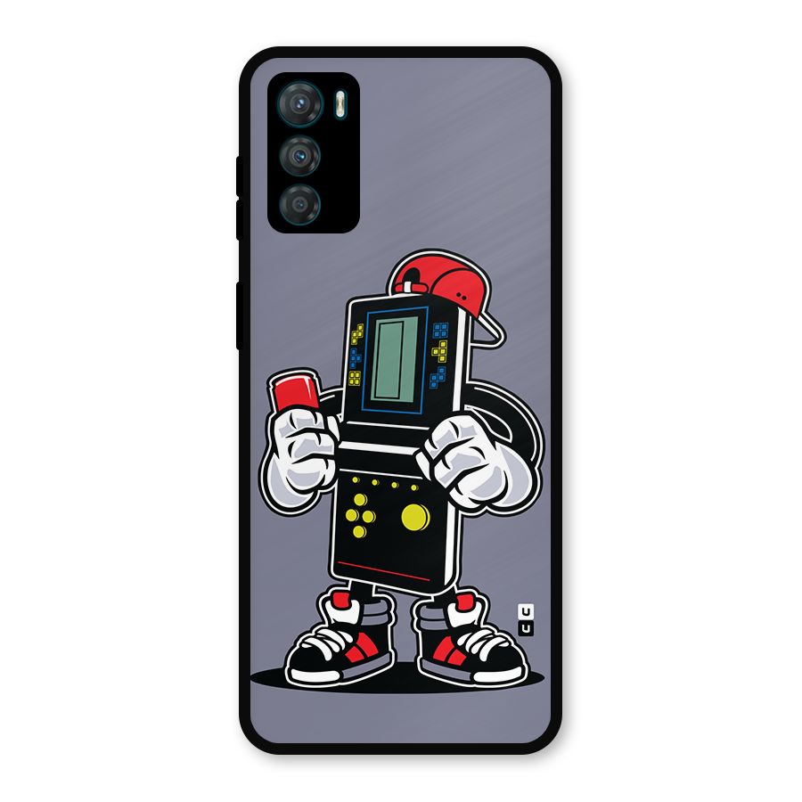 Retro Boy Metal Back Case for Moto G42