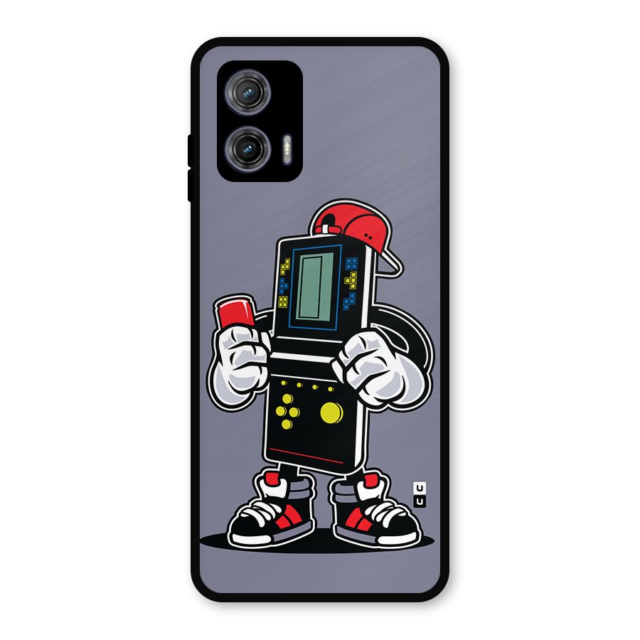 Retro Boy Metal Back Case for Moto G73