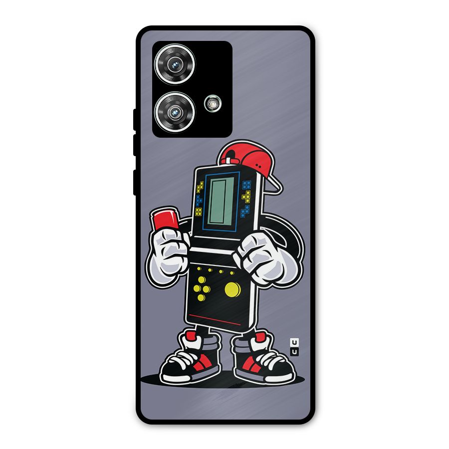 Retro Boy Metal Back Case for Motorola Edge 40 Neo