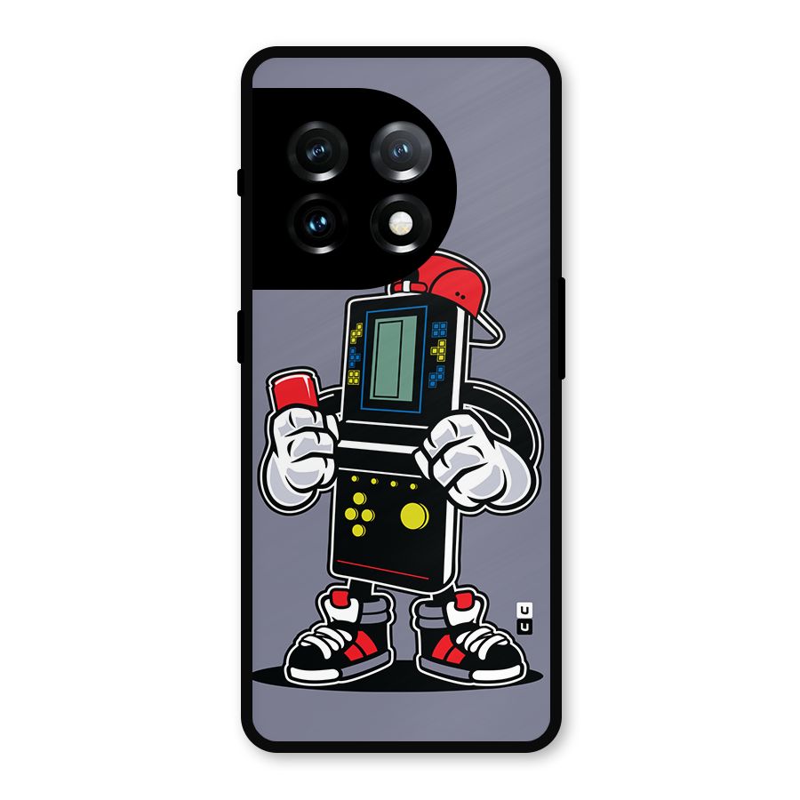 Retro Boy Metal Back Case for OnePlus 11