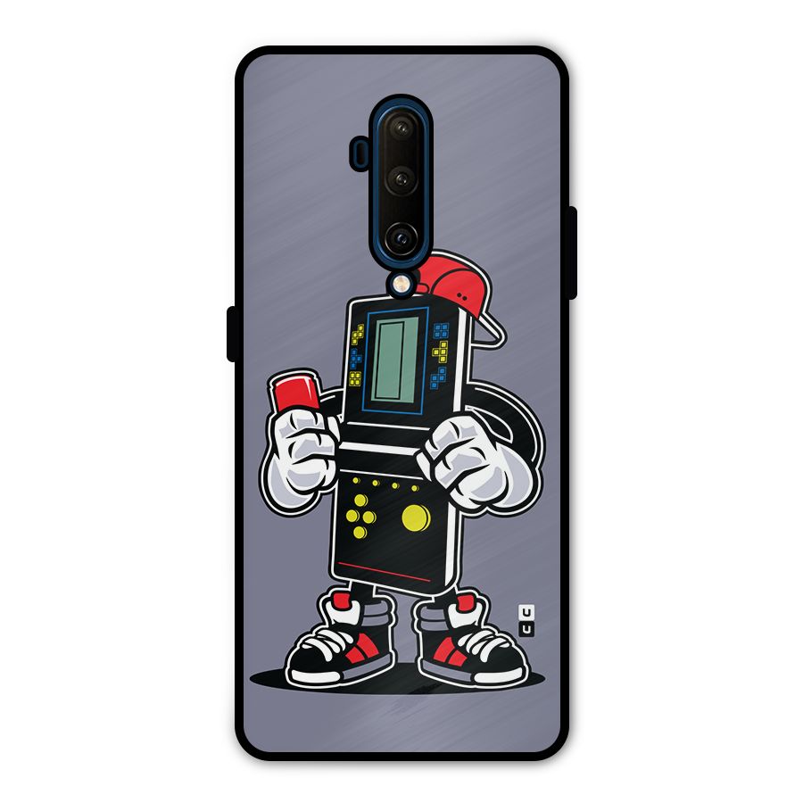 Retro Boy Metal Back Case for OnePlus 7T Pro
