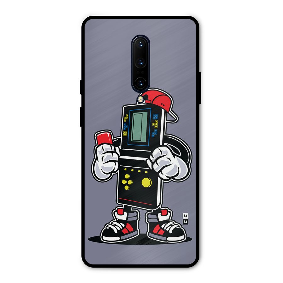 Retro Boy Metal Back Case for OnePlus 7 Pro