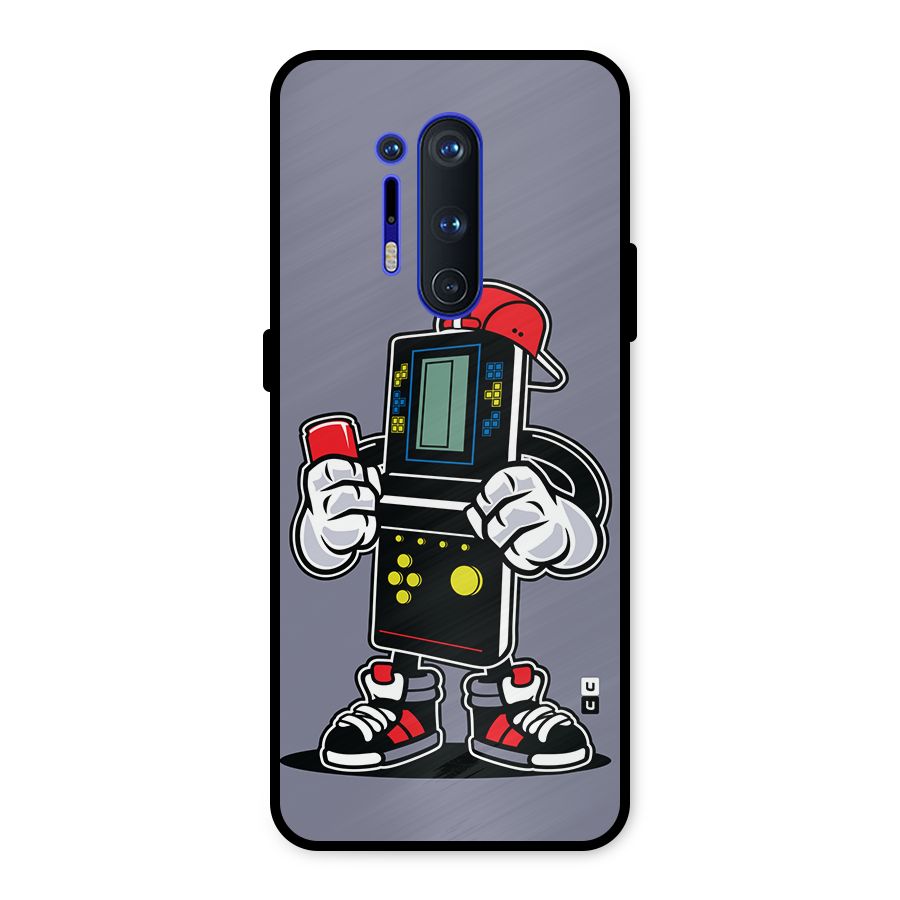 Retro Boy Metal Back Case for OnePlus 8 Pro