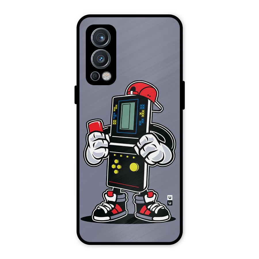 Retro Boy Metal Back Case for OnePlus Nord 2 5G