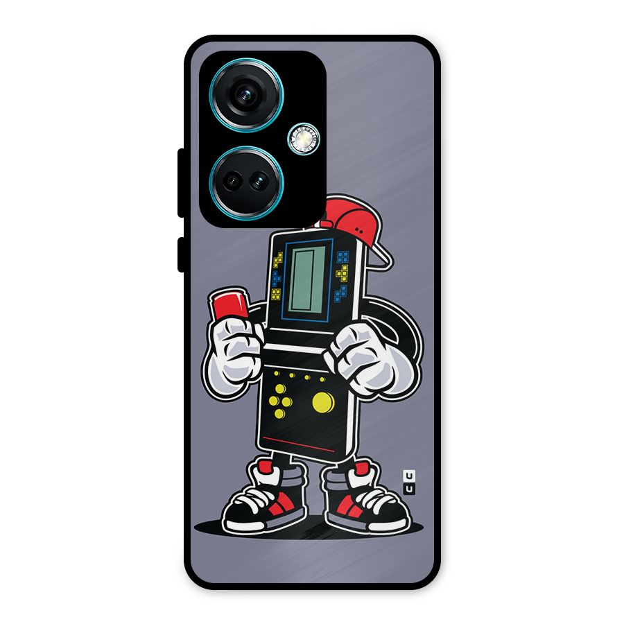 Retro Boy Metal Back Case for OnePlus Nord CE 3 5G