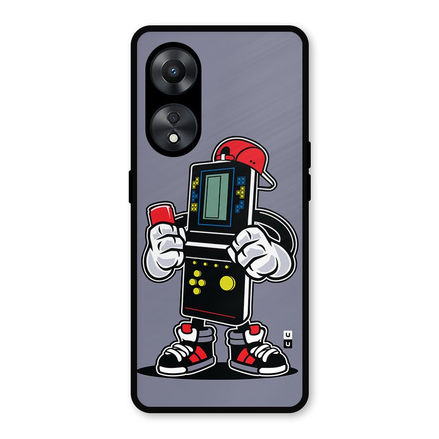 Retro Boy Metal Back Case for Oppo A78