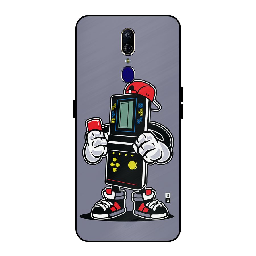 Retro Boy Metal Back Case for Oppo F11