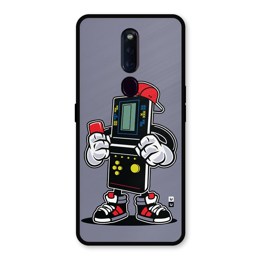 Retro Boy Metal Back Case for Oppo F11 Pro
