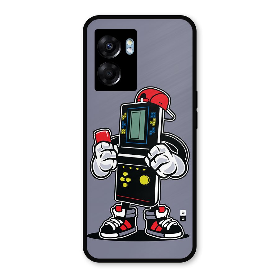 Retro Boy Metal Back Case for Oppo K10 (5G)