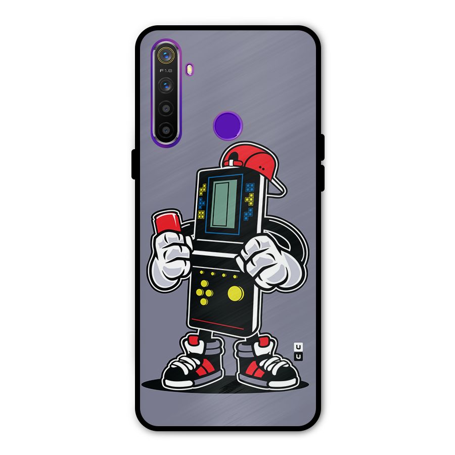 Retro Boy Metal Back Case for Realme 5i