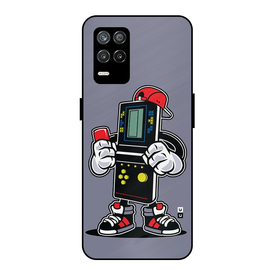 Retro Boy Metal Back Case for Realme 8 5G